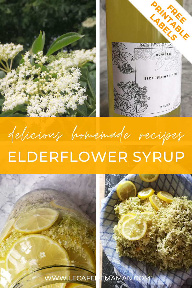 elderflower syrup recipe