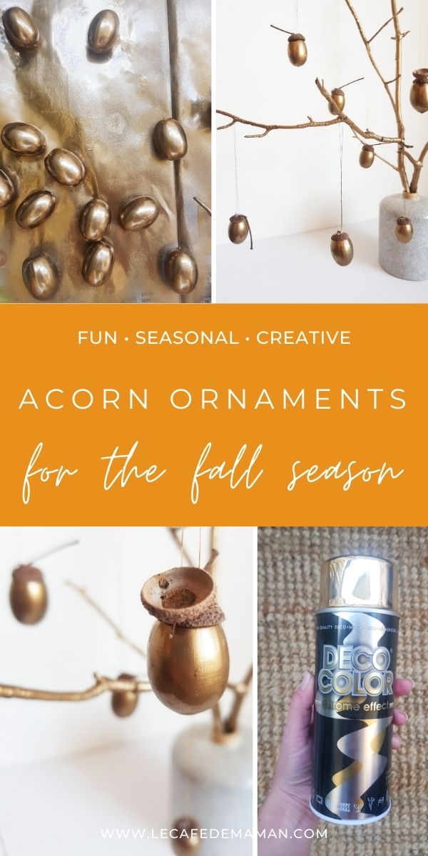 acorn diy ornaments