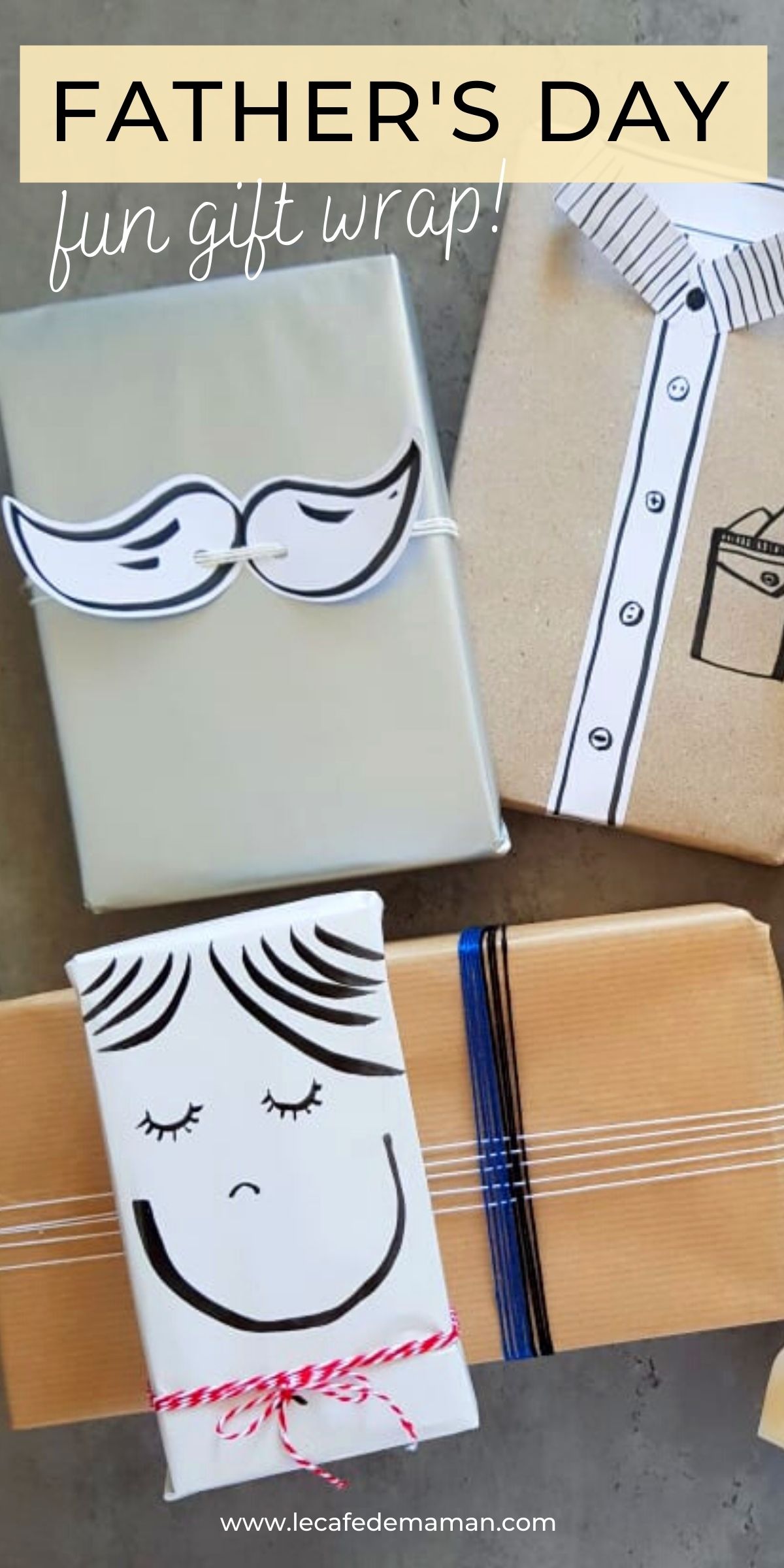 fathers day gift wrap ideas