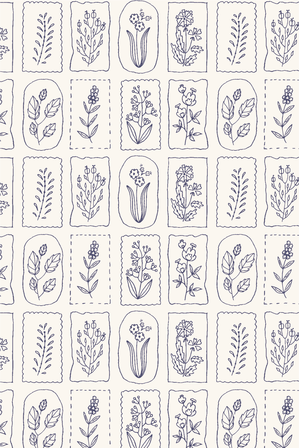 botanical fabric pattern