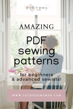 Great PDF sewing patterns for sewing beginners and advanced sewists ...