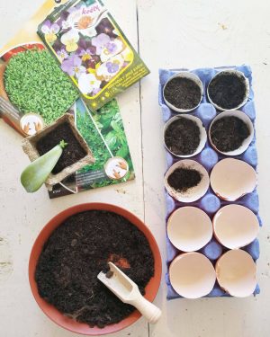 spring diy egg planters