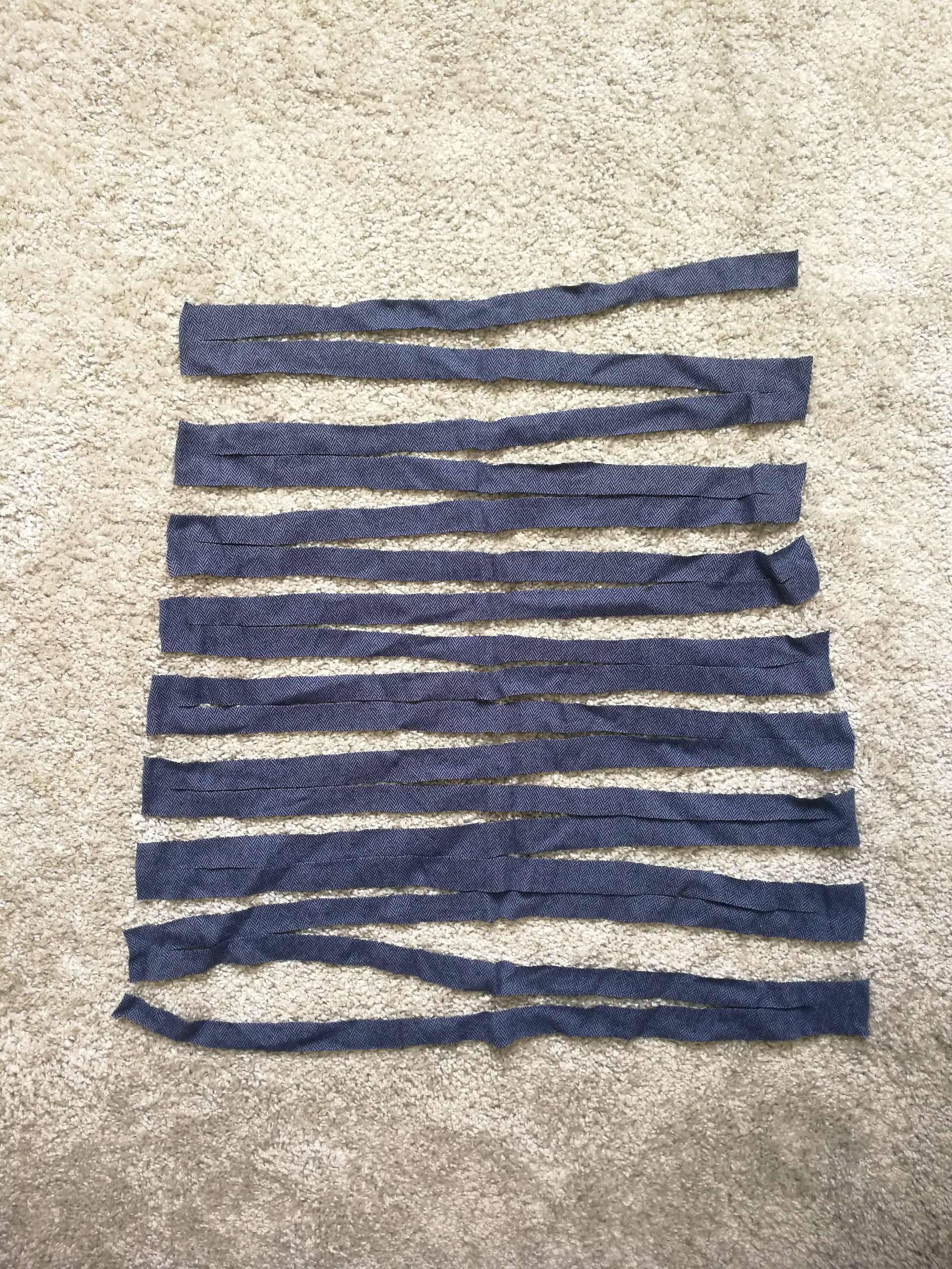 yarn from old shirt