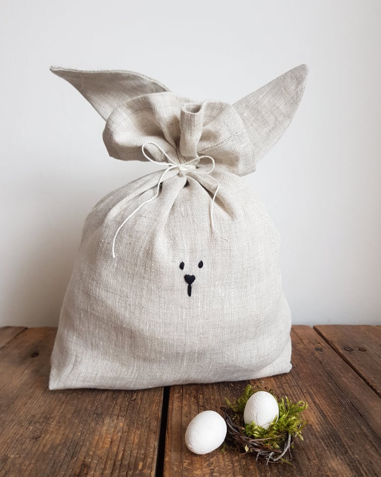 fabric bunny bag sewing guide